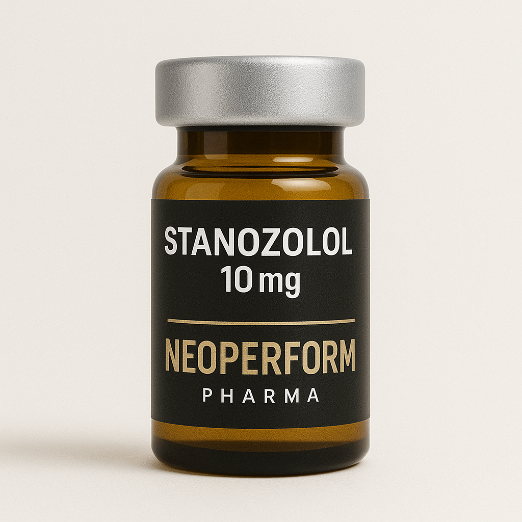 Stanozolol 10mg – Dureza Muscular e Corte | NeoPerform Pharma