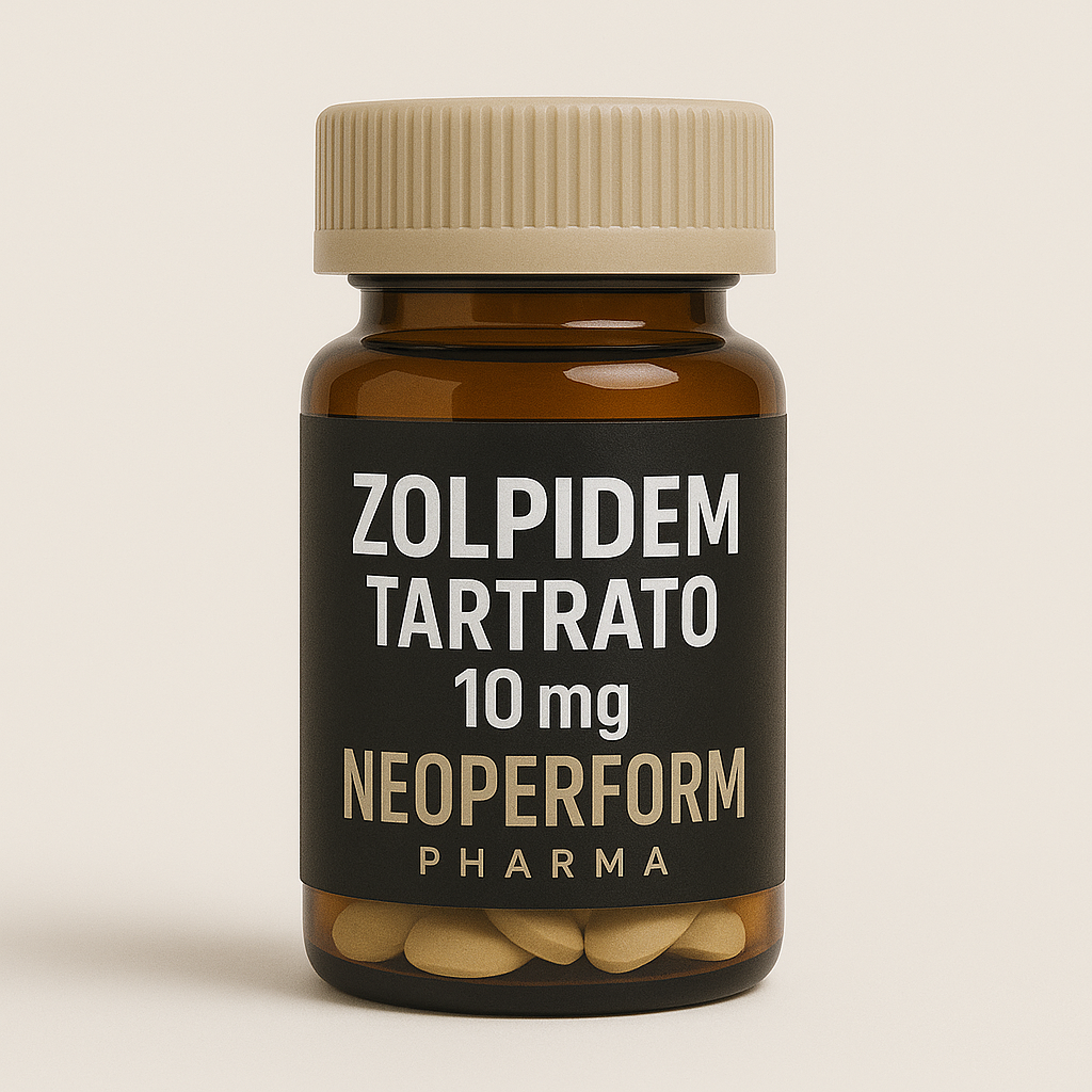 Zolpidem 10mg – Sono Rápido e Restaurador | NeoPerform Pharma