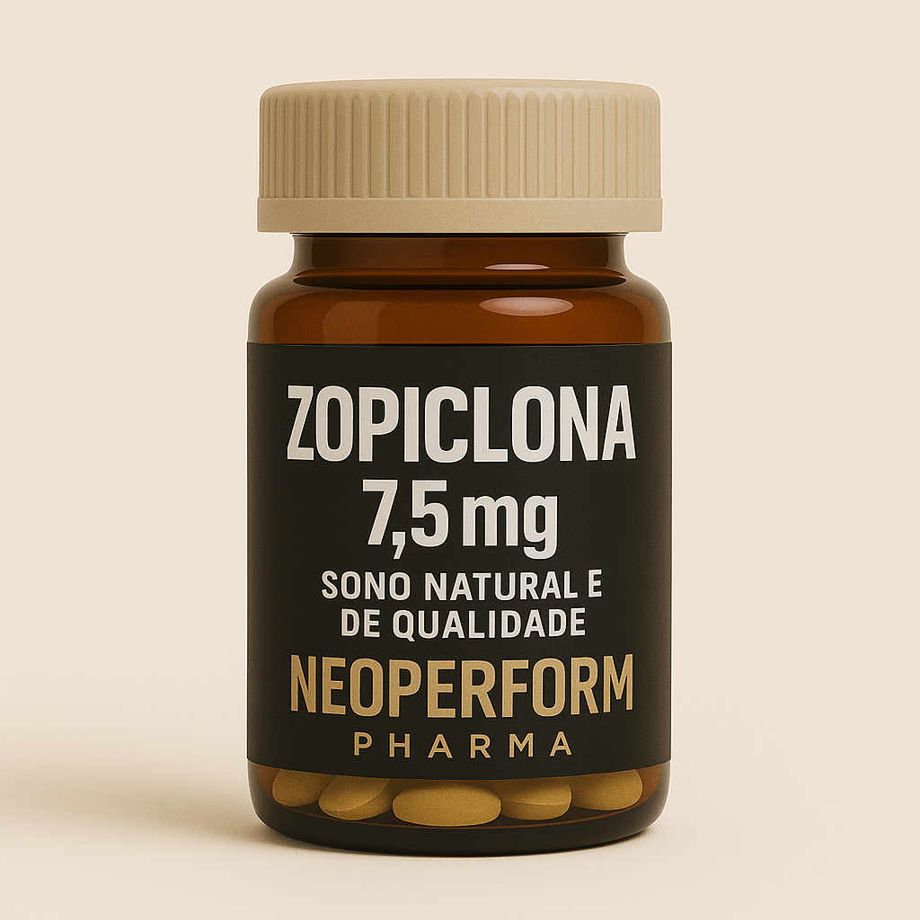 Zopiclona 7,5mg – Sono Natural e de Qualidade | NeoPerform Pharma