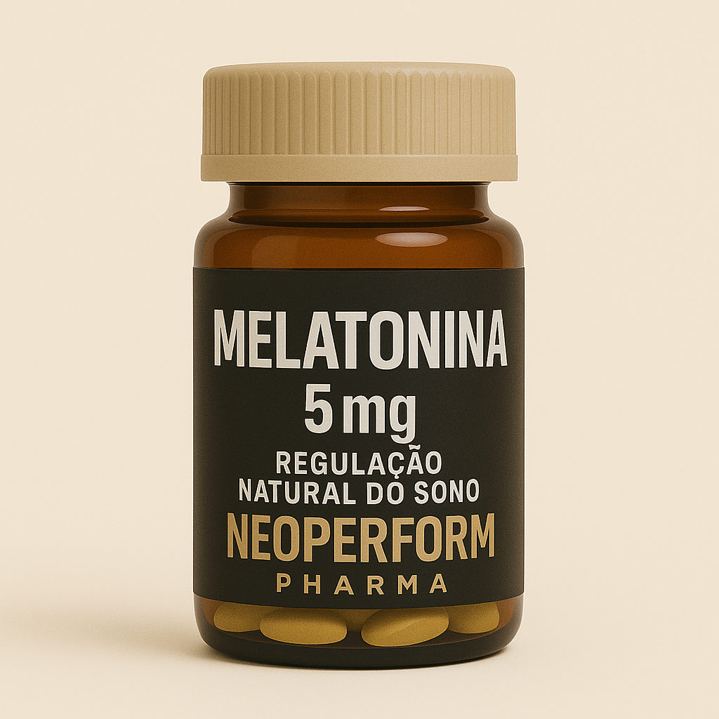 Melatonina 5mg – Regulação Natural do Sono | NeoPerform Pharma