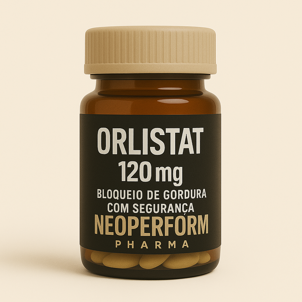 Orlistat 120mg – Bloqueio de Gordura com Segurança | NeoPerform Pharma