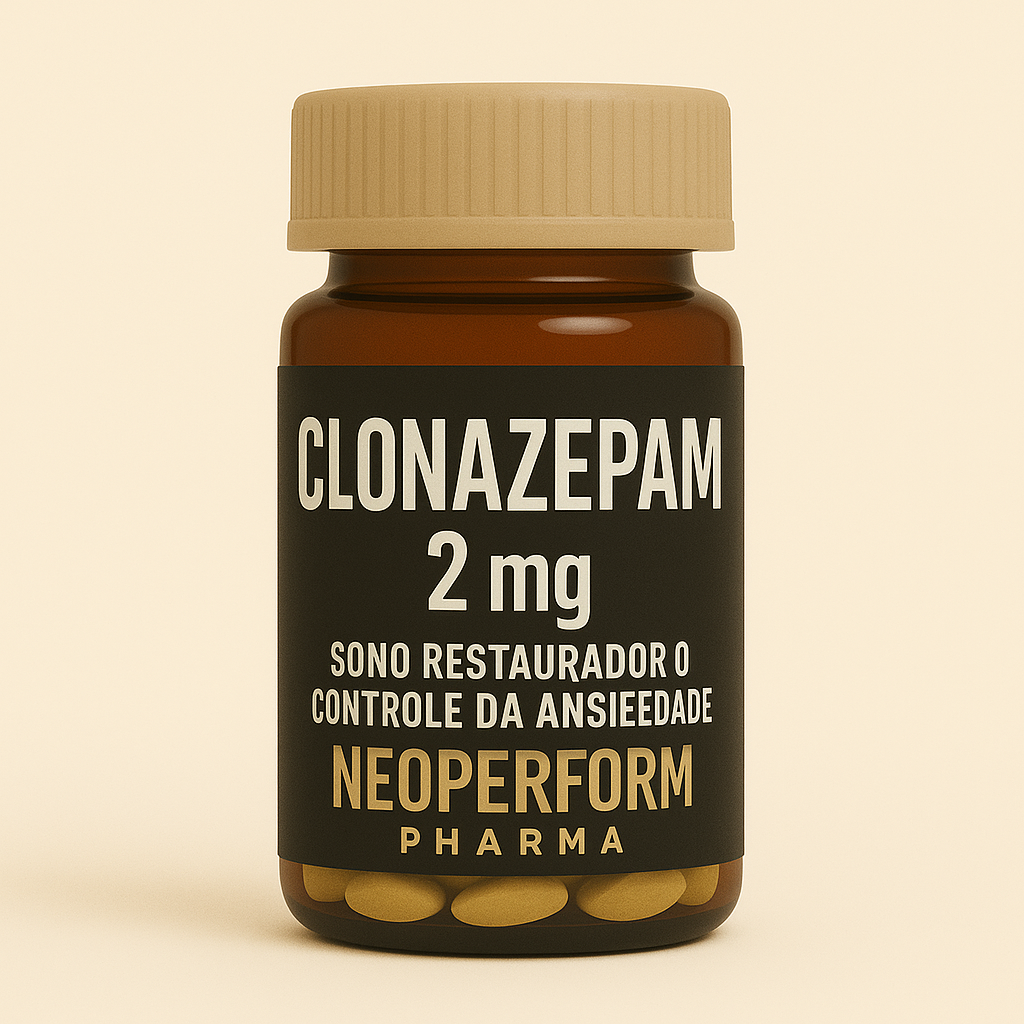 Clonazepam 2mg – Sono Restaurador com Controle da Ansiedade | NeoPerform Pharma